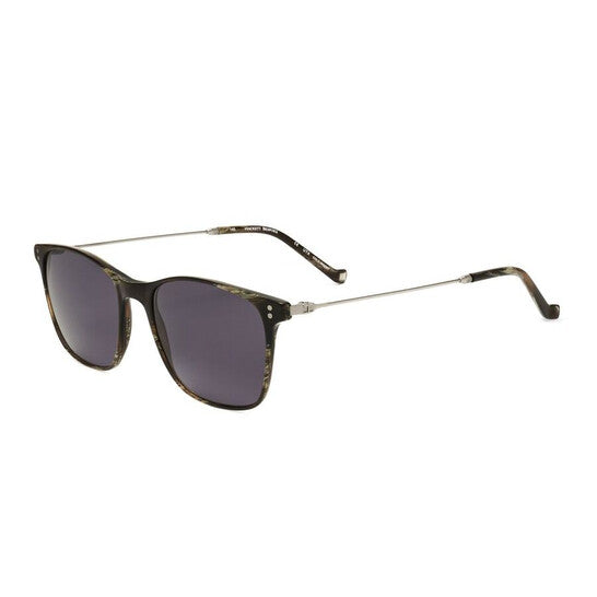 Men's Brown Square Sunglasses