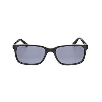 Men's Grey Rectangular Sunglasses