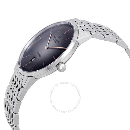 Hamilton, American Classic Automatic Dark Grey DiaMens Watch