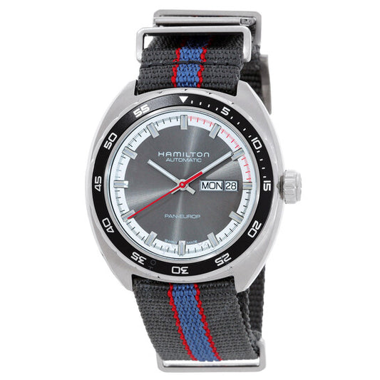 Hamilton, American Classic Pan Europ Automatic Grey Dial Men's Watch