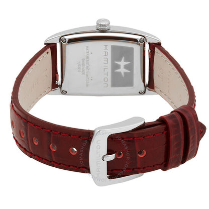 ساعة هاميلتون، ساعة كوارتز أمريكية كلاسيكية بمينا أبيض للسيدات