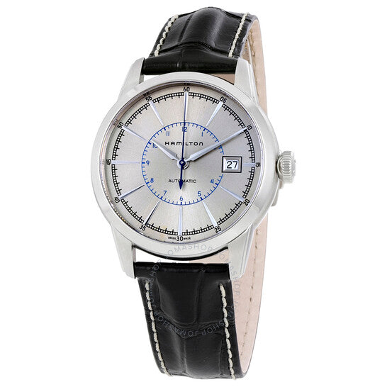 Hamilton, American Classic Railroad Silver Dial Men's Watch
