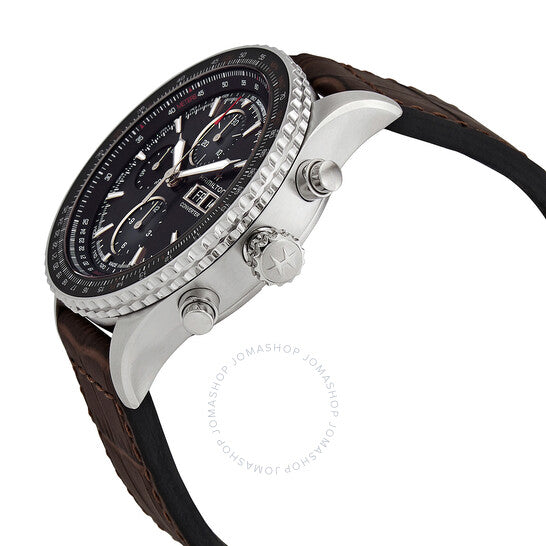 Hamilton, Aviation Chronograph Automatic Black Dial Men's Watch