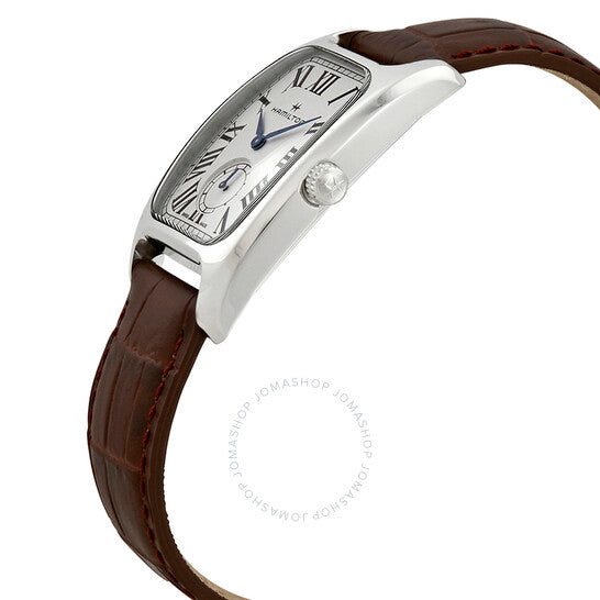 Hamilton, Boulton L White Silver Dial Ladies Watch
