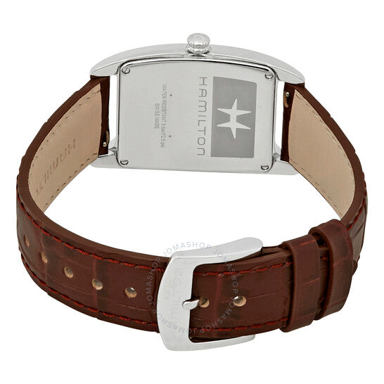 Hamilton, Boulton L White Silver Dial Ladies Watch