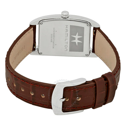 Hamilton, Boulton L White Silver Dial Ladies Watch