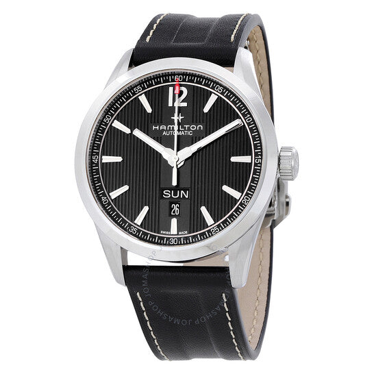 Hamilton, Broadway Day Date Automatic Black Dial Men's Watch