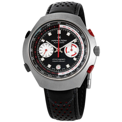 Hamilton, Classic Chrono Matic Chronograph Automatic Black Dial Watch