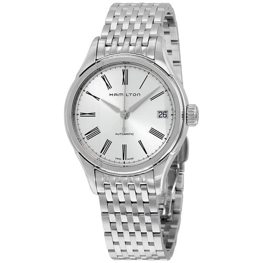 Hamilton, Classic Jazzmaster Valiant White Dial Stainless Steel Ladies Watch