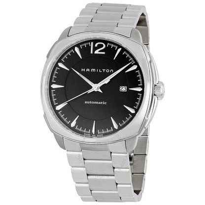 Hamilton, Cushion Automatic Black Dial Stainless Steel Men's Watch