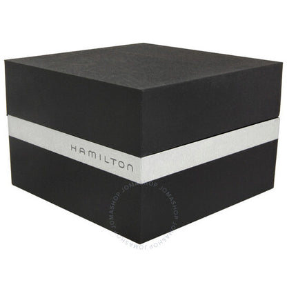 Hamilton, Cushion Automatic Black Dial Stainless Steel Men's Watch