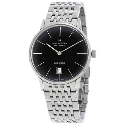 Hamilton, Intra-Matic Automatic Black Dial Men's Watch