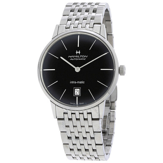 Hamilton, Intra-Matic Automatic Black Dial Men's Watch