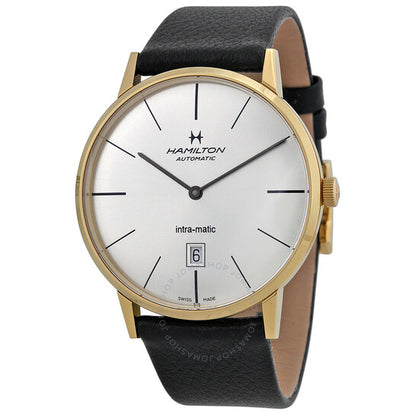 Hamilton, Intra-Matic Automatic Yellow Gold PVD Men's Watch