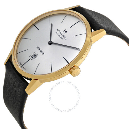 Hamilton, Intra-Matic Automatic Yellow Gold PVD Men's Watch