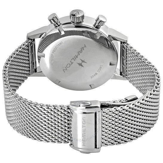 Hamilton, Intra-Matic Chronograph Hand Wind Black Dial Men's Watch