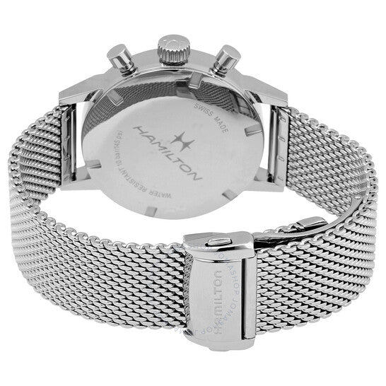 Hamilton, Intra-Matic Chronograph Hand Wind Silver Dial Men's Watch