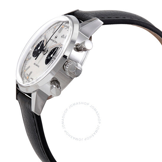 Hamilton, Intra-Matic Chronograph Hand Wind White Dial Men's Watch