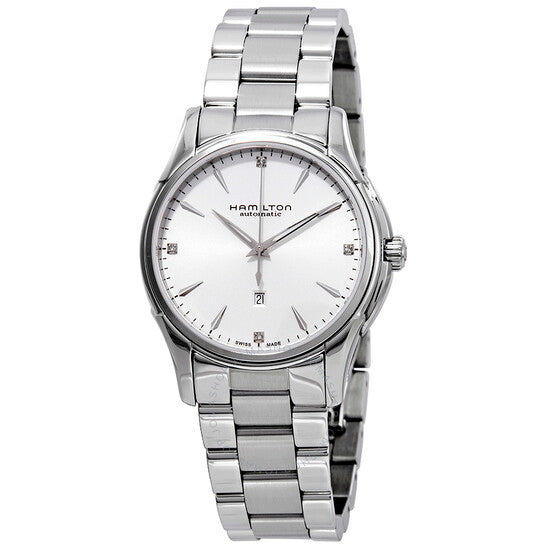 Hamilton, Jazzmaster Automatic Diamond Silver Dial Ladies Watch