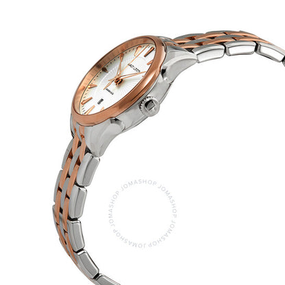 Hamilton, Jazzmaster Automatic Silver Dial Ladies Two Tone Watch