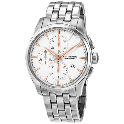Hamilton, Jazzmaster Chronograph Automatic Silver Dial Men's Watch