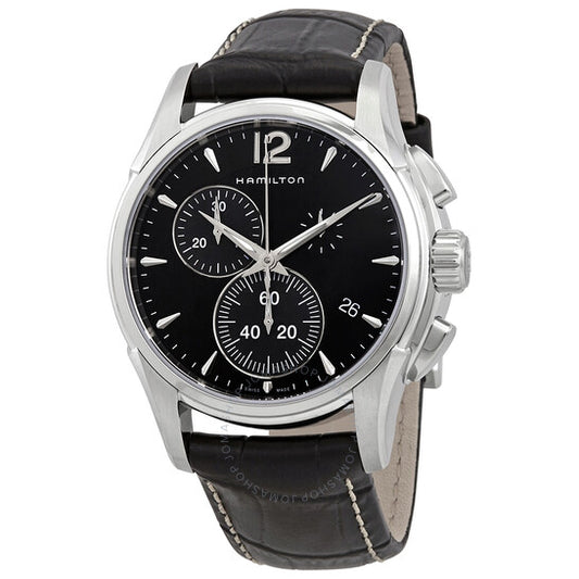 Hamilton, Jazzmaster Chronograph Quartz Black Dial Men's Watch