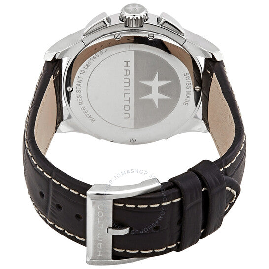 Hamilton, Jazzmaster Chronograph Quartz Black Dial Men's Watch