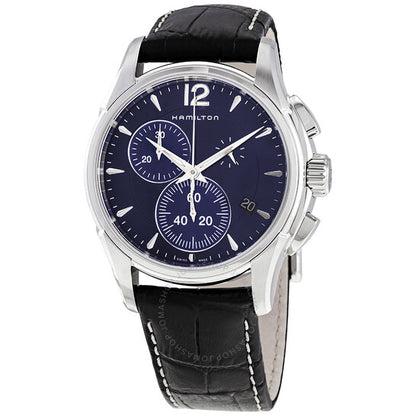 Hamilton, Jazzmaster Chronograph Quartz Blue Dial Men's Watch