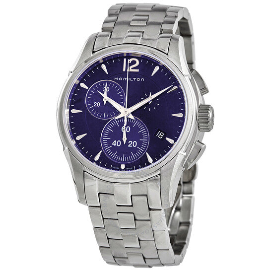 Hamilton, Jazzmaster Chronograph Quartz Blue Dial Men's Watch