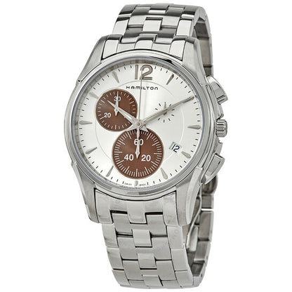 Hamilton, Jazzmaster Chronogaph Quartz Silver Dial Men's Watch
