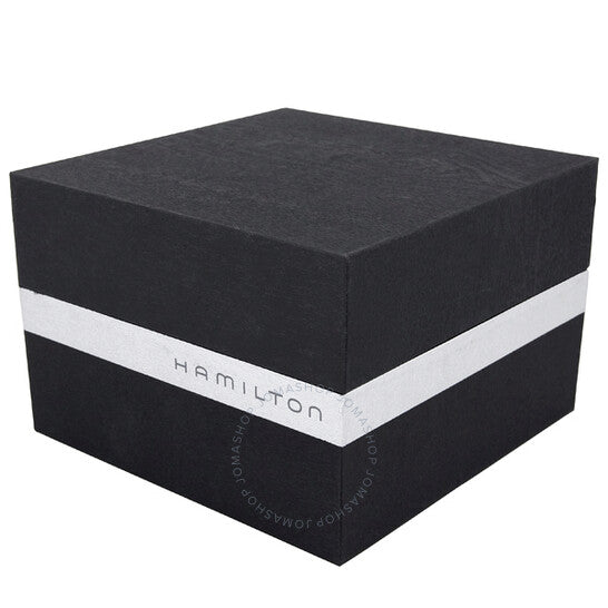 Hamilton, Jazzmaster Grey Dial Black Leather Men's Watch