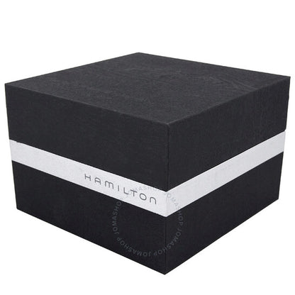 Hamilton, Jazzmaster Grey Dial Black Leather Men's Watch