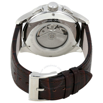 ساعة هاميلتون جازماستر مايسترو للرجال بمينا أبيض