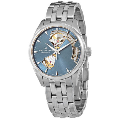 Hamilton, Jazzmaster Open Heart Automatic Blue Dial Ladies Watch