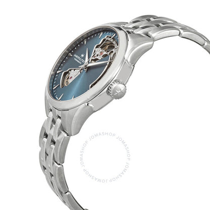 Hamilton, Jazzmaster Open Heart Automatic Blue Dial Ladies Watch