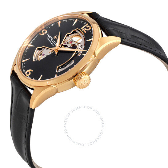 Hamilton, Jazzmaster Open Heart Automatic Black Dial Men's Watch