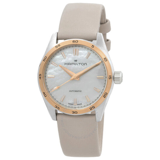 Hamilton, Jazzmaster Performer Automatic Mother of Pearl Dial Watch