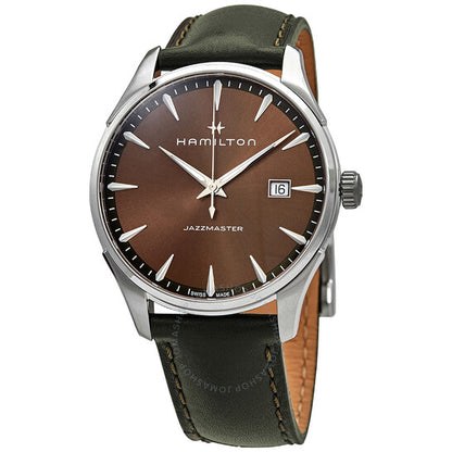 Hamilton, Jazzmaster Quartz Brown Dial Men's