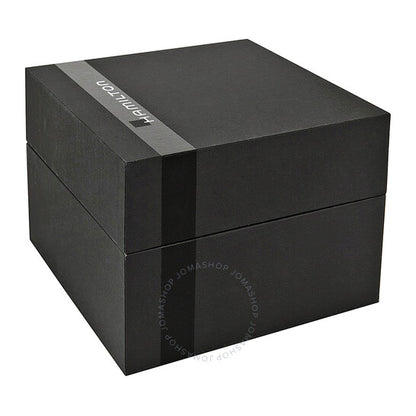 ساعة هاميلتون جازماستر للسيدات بمينا فضي وستانلس ستيل