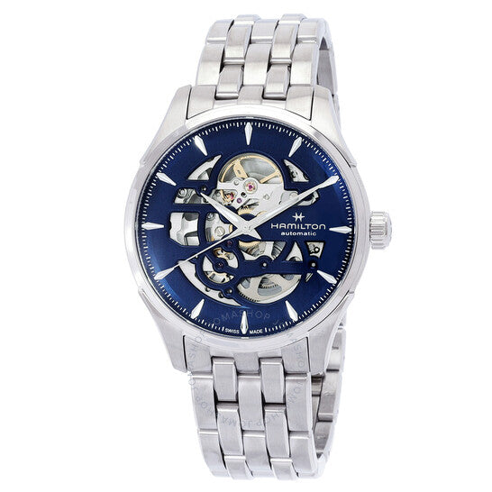 Hamilton, Jazzmaster Skeleton Automatic Blue Dial Men's Watch