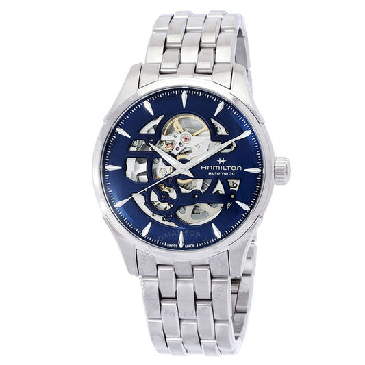 Hamilton, Jazzmaster Skeleton Automatic Blue Dial Men's Watch