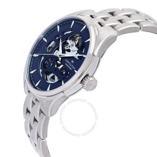 Hamilton, Jazzmaster Skeleton Automatic Blue Dial Men's Watch