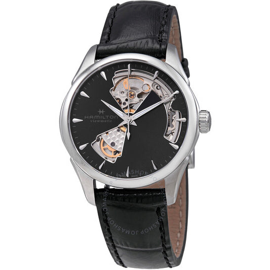 Hamilton, Jazzmaster Viewmatic Automatic Black Skeleton Dial Ladies Watch