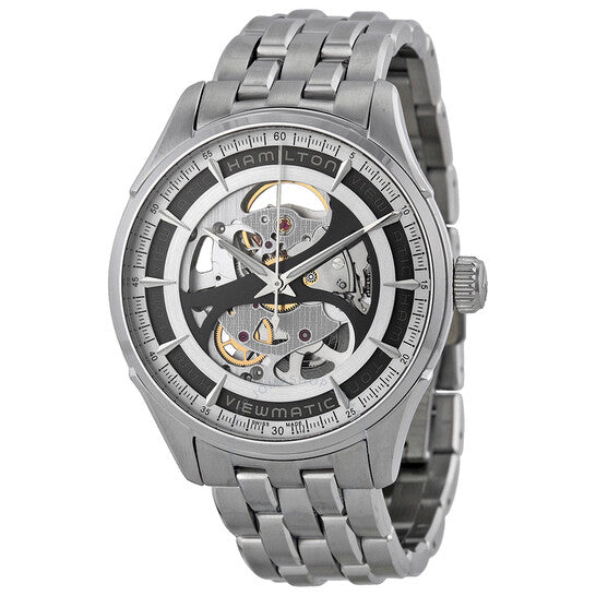 Hamilton, Jazzmaster Viewmatic Grey Skeleton Dial Men's Watch