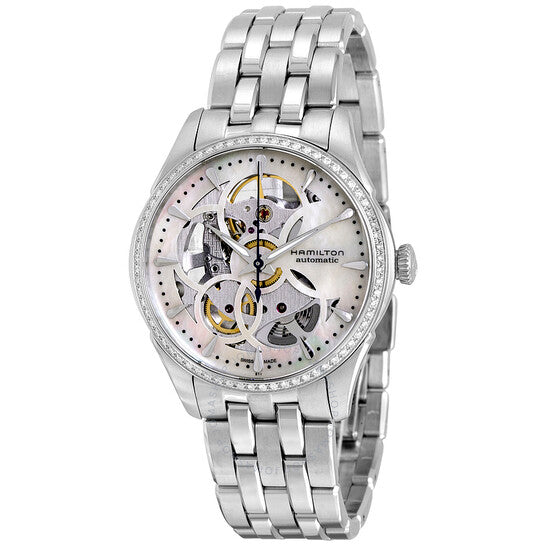 Hamilton, Jazzmaster Viewmatic Mother of Pearl Dial Ladies Watch