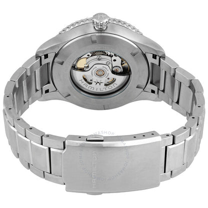 ساعة هاميلتون كاكي أفييشن أوتوماتيكية للرجال بمينا أسود