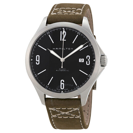 Hamilton, Khaki Aviation Automatic Black Dial Men's Watch