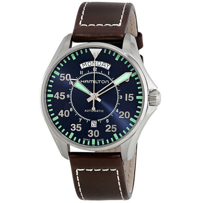 Hamilton, Khaki Aviation Automatic Blue Dial Men's Watch