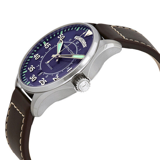 Hamilton, Khaki Aviation Automatic Blue Dial Men's Watch