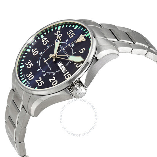 Hamilton, Khaki Aviation Automatic Blue Dial Men's Watch